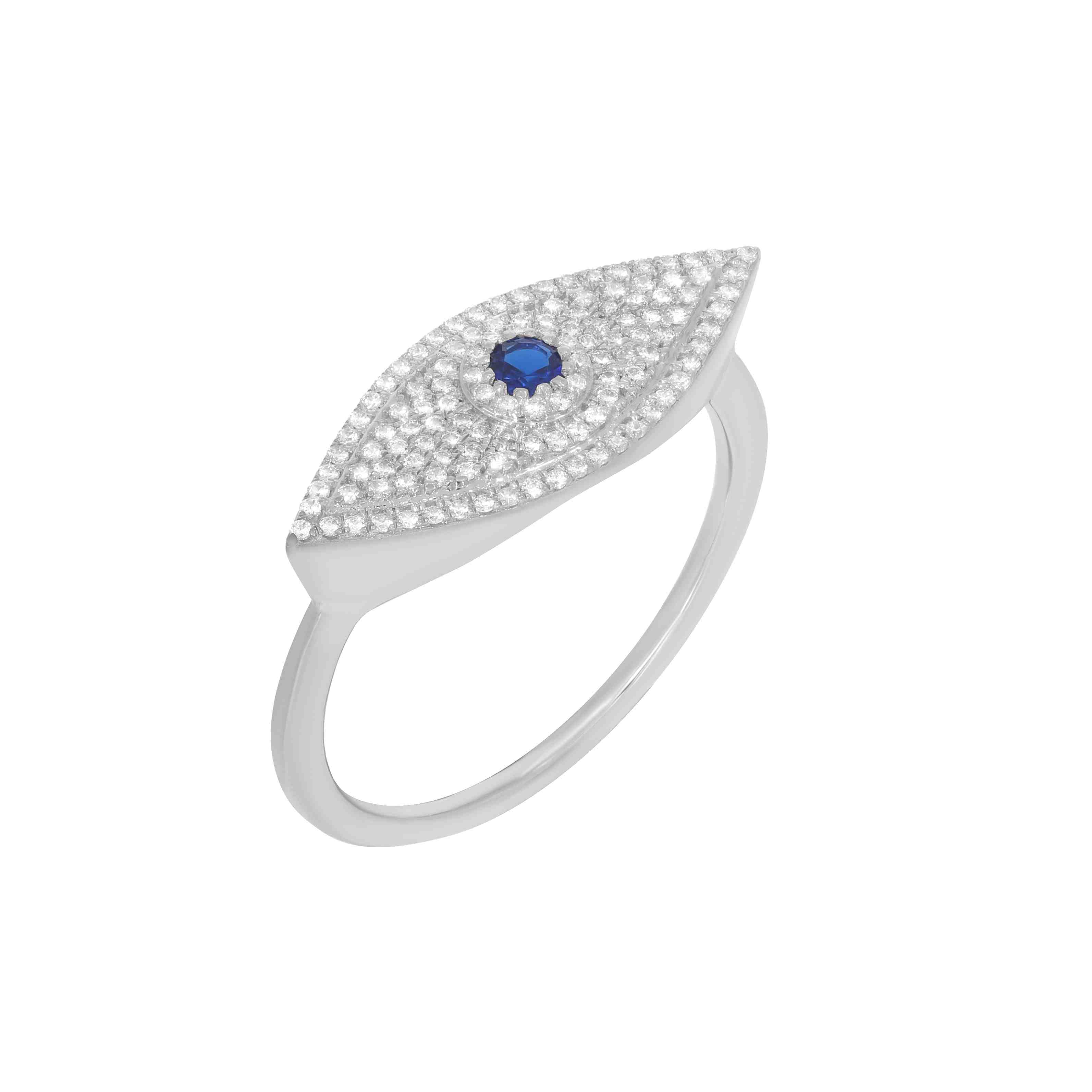 Evil Eye  Jewish Collection Ring LR12129A